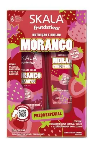 Skala Kit Shampoo Y Acondicionador Morango – Frutástica