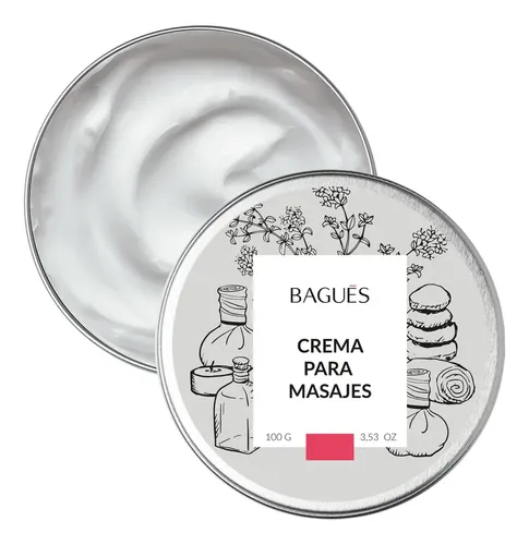 Crema Para Masajes Bienestar Bagues