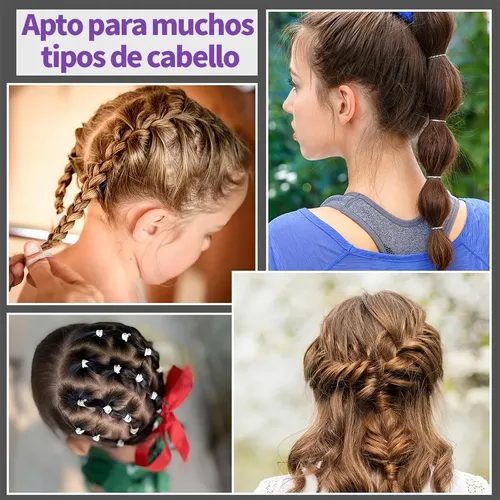 2200 Ligas Elásticas Para El Cabello Niñas Accesorios D