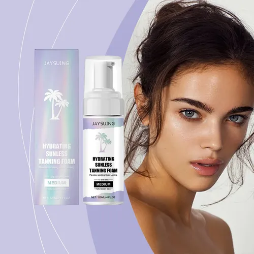 Mousse Autobronceador Sin Sol Con Color Caramelo