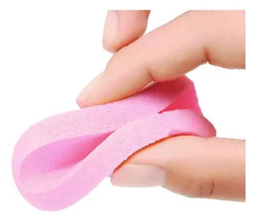 Esponja Facial Desmaquillante Comprimida De Pva, 60 Unidades