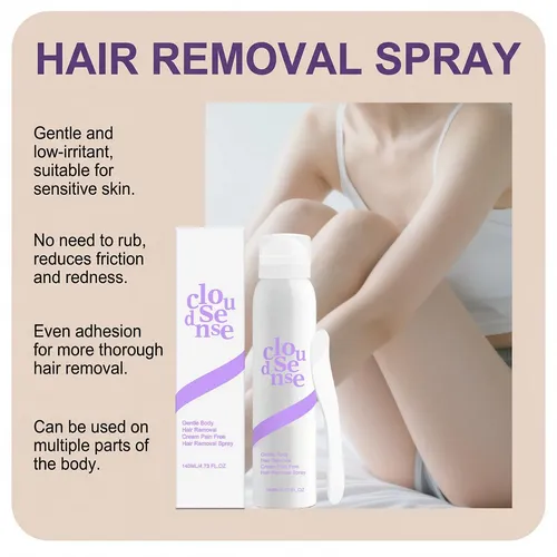 Spray Suave Para Depilación Diaria, Refrescante, Para Todo E