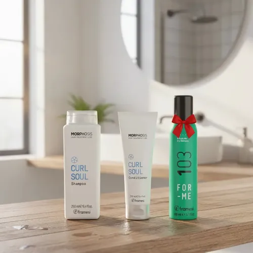 Kit Framesi Curl Soul Shampoo + Acond. + Shampoo Seco