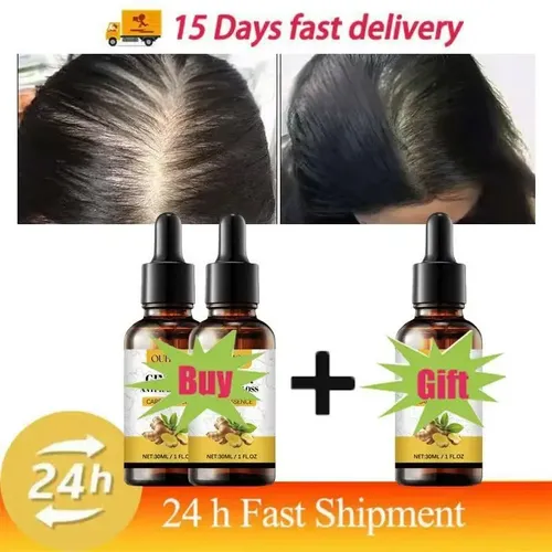 Aceite Esencial De Jengibre Para Cabello, Anticaída, Para El