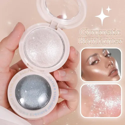 Sombra Iluminadora Holográfica 4 Colores Silver Easilydays