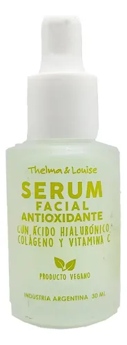 Serum Facial Antioxidante con Ácido Hialurónico y Vitamina C 30 mL