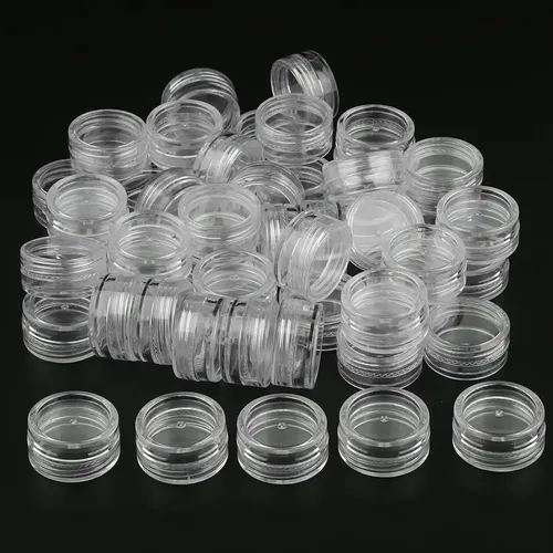 Paquete De 100 Lociones Cosméticas De Plástico