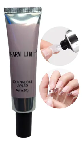 Kit Tips Soft Gel Paris Night X500u Press Gel Solido Cherimo