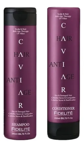 Shampoo +acondicionador Seco Y Castigado Fidelité 260ml Full