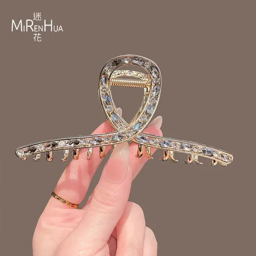 Pinza De Tiburón Coreano Para Cabello Grande Y Grueso En La