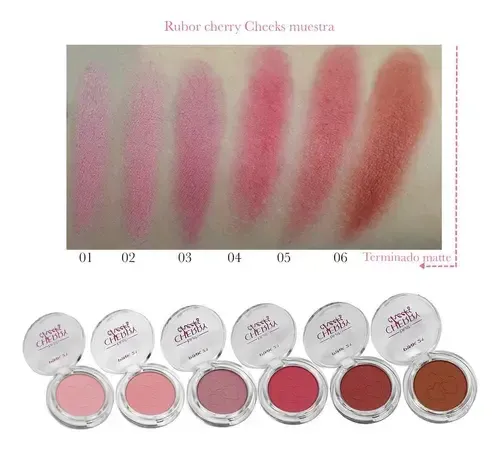 Rubor En Polvo Cherry Cheeks Pink 21