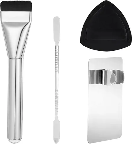 Dgtset De Paletas De Maquillaje De Cuatro Piezas, Paleta De