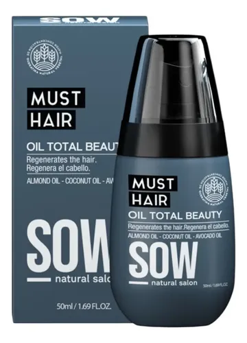 Sow Must Hair Serum Oil Total X50ml Regeneracion Nutricion