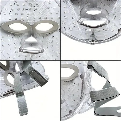 Máscara Led Facial 7 En 1 Cuidado Rostro 23x19cm Todo Tipo De Piel