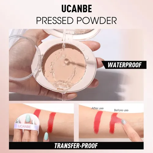 Ucanbe Polvo Compacto 2 En 1 Mate Natural 90 G