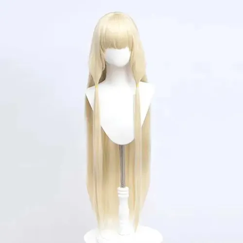 Peluca Dorada, Larga, De Chobits, Chi Straight, Anime, Para