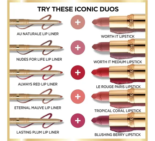 Delineador Labial Colour Riche Worth It Medium