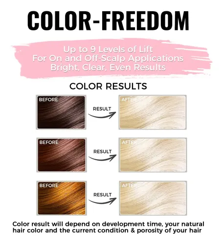 Decolorante En Polvo Belezalib Professional 9 Levels Lift