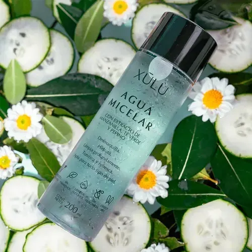 Agua Micelar Desmaquillante 200ml Xulu Cosmeticos