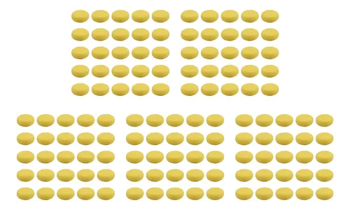 125 Piezas De Esponjas De Densidad De Pintura Sintéticas Par