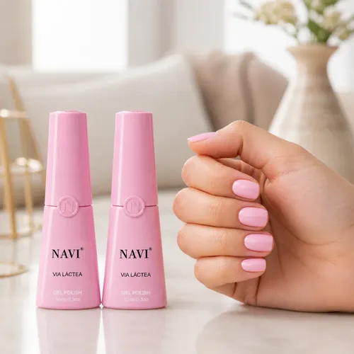 Kit X2 Esmalte Semipermanente Navi Vía Láctea 10ml