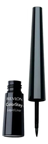 Revlon Delineador Liquido Eyeliner Para Ojos Black Negro