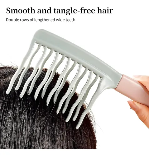 Peine Antiestático Para Cabello Rizado Olive Green –
