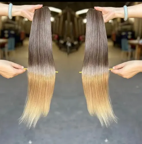 Extensiones Hisan Cabello Humanizado Balagaye Para Armar