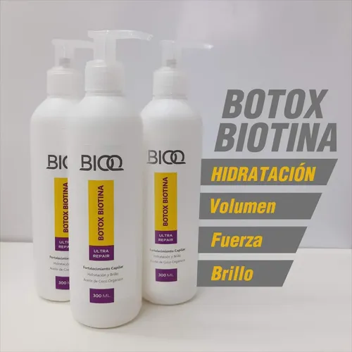 Botox Capilar Con Biotina Ultra Reparador