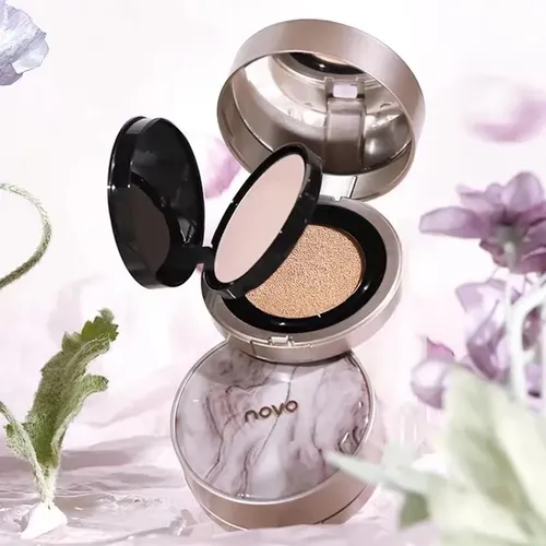 Base Cushion 2 En 1 Crema+polvo Compacto Sellador 02