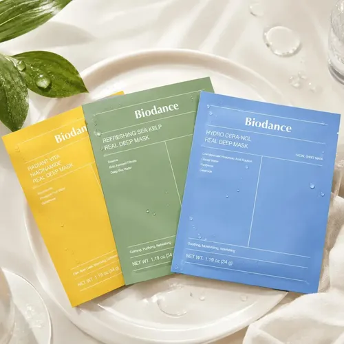 Kit Mascarillas Biodance Vita Niacinamida X3