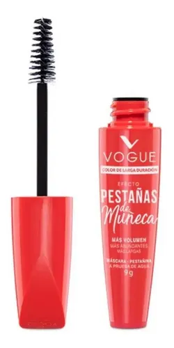 Vogue Máscara De Pestañas Efecto Muñeca X 9gr Color Negro