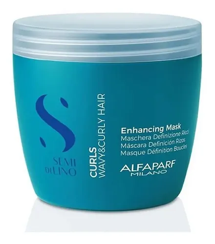 Mascarilla Alfaparf Semi di Lino Curls Enhancing 500 ml