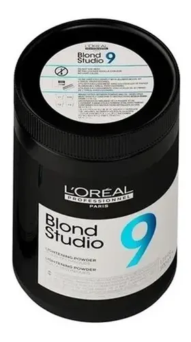 Polvo Decolorante Blond Studio 9 Profesional Loreal 500gr