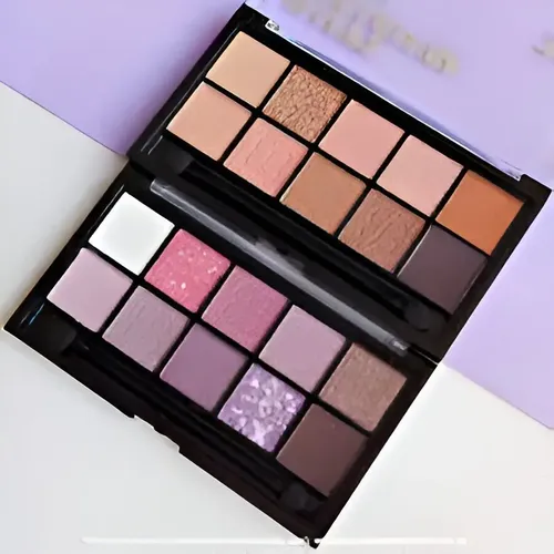 Paleta 10 Sombras Ojos Mixtas Happy Departure By Tei Make Up Color Modelo 1