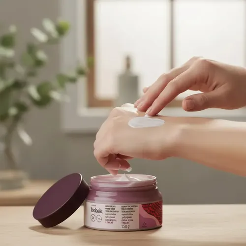 Crema Nutritiva Cereza Negra Y Praliné Tododia Natura