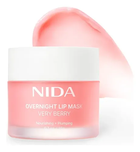 Máscara Labial Noche Nida Very Berry 2uds