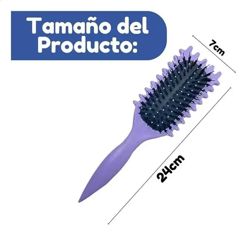 Cepillo Para Definir Rizos, Peine Para El Cuidado Del Cabell