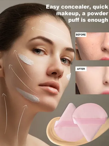 Yan Set 42 Brochas Y Esponjas Maquillaje Con Cosmetiquera
