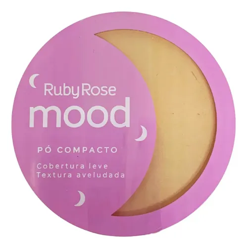 Polvo Compacto Feels Mood Ruby Rose Original Hb7232 6,5grs
