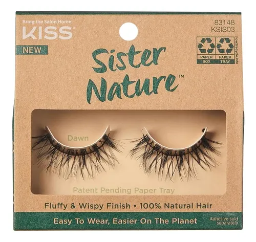 Pestañas Postizas Kiss Sister Nature Dawn 12 Mm