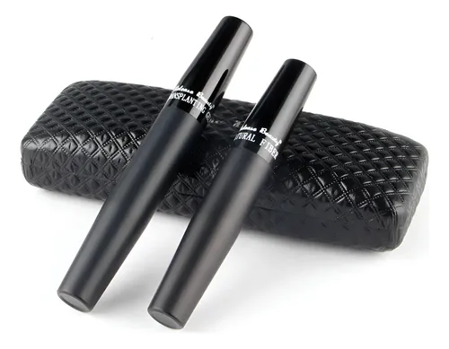 Set Rímel De Fibra 3d Negro + Funda Protectora Para Gafas