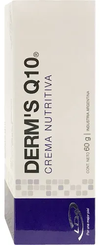 Lda Derms Q10 Crema Nutritiva 60g Arrugas Hidratante Firmeza