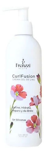 Frenzzi Curl Fusion Crema Gel De Lino Define E Hidrata 300ml