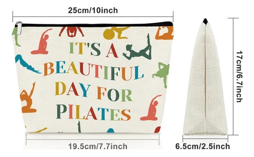 Sazuwu Regalos Para Amantes Del Yoga Bolsa De Maquillaje Reg