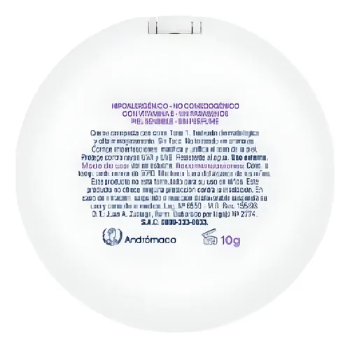 Protector Solar Facial Dermaglos Fps 50 Base T1 X10gr