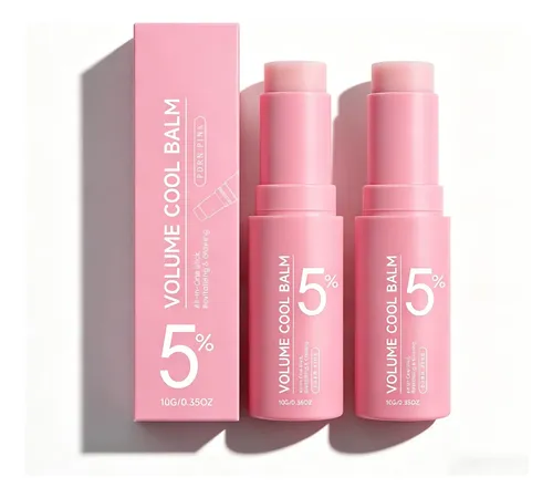 .. Bálsamo Multivolumen De Colágeno Rosa, Barra Rellenadora