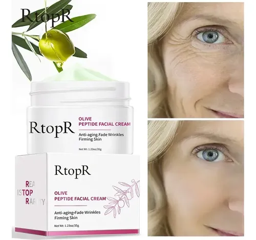 Crema Facial Antiarrugas Firmeza Piel Manchas Olive New!
