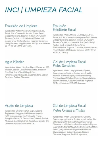 Gel De Limpieza Facial Sebo Control Libra Cosmetica Pack 3