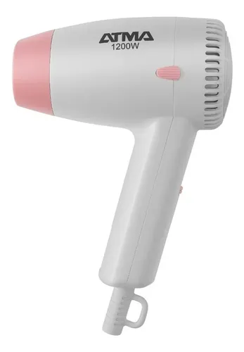 Secador De Pelo Atma Sp8904np 1200w 2 Velocidades Color Blanco/Rosa